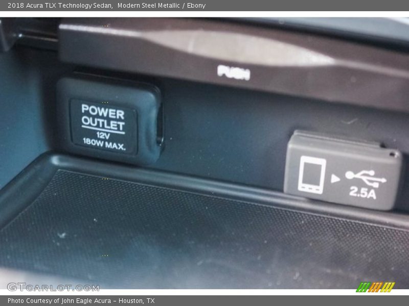Modern Steel Metallic / Ebony 2018 Acura TLX Technology Sedan