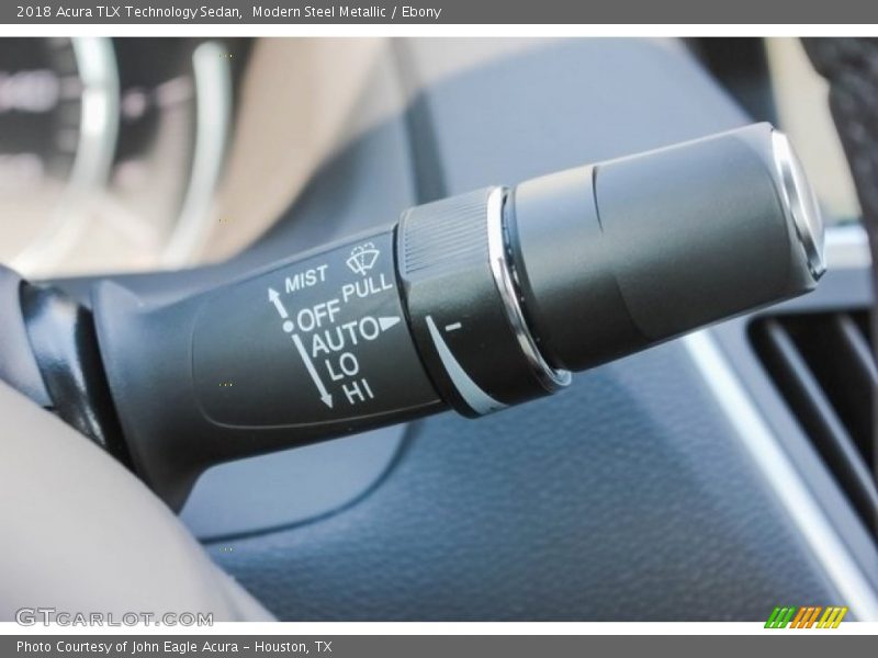 Modern Steel Metallic / Ebony 2018 Acura TLX Technology Sedan