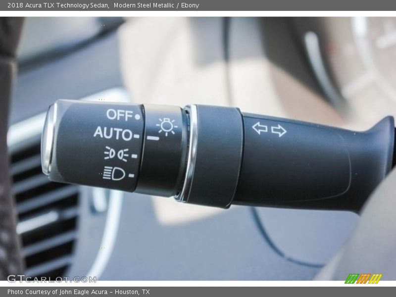Modern Steel Metallic / Ebony 2018 Acura TLX Technology Sedan