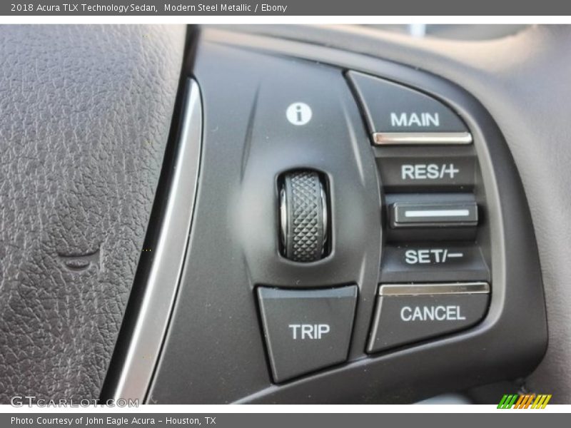 Modern Steel Metallic / Ebony 2018 Acura TLX Technology Sedan