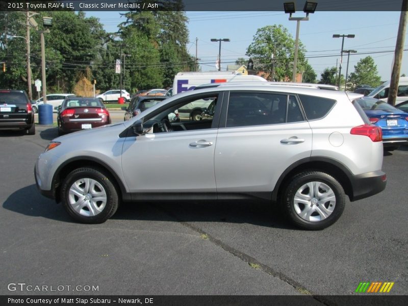 Classic Silver Metallic / Ash 2015 Toyota RAV4 LE