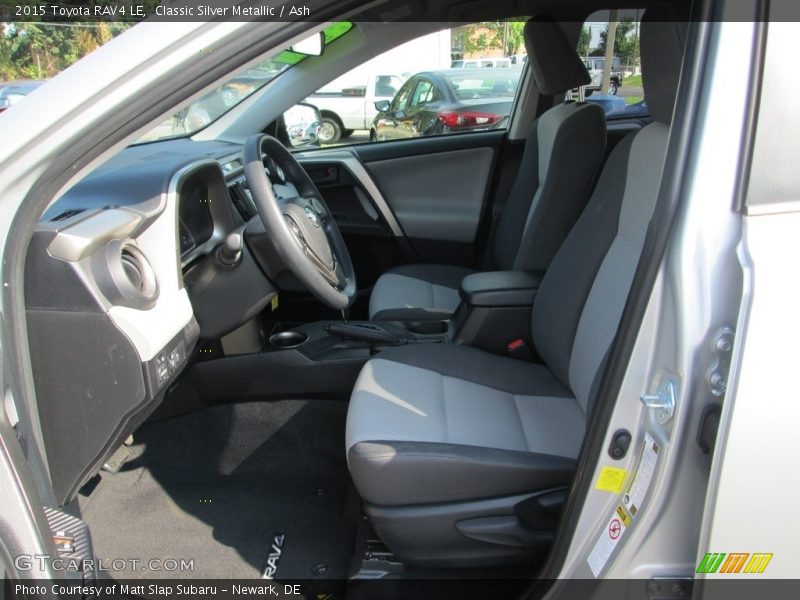 Classic Silver Metallic / Ash 2015 Toyota RAV4 LE