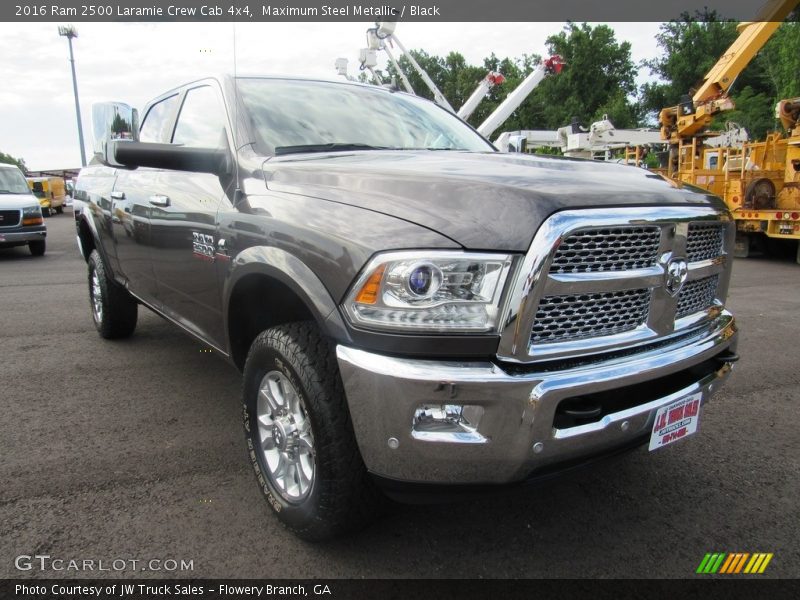 Maximum Steel Metallic / Black 2016 Ram 2500 Laramie Crew Cab 4x4