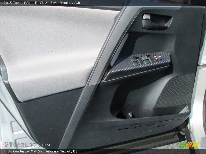 Classic Silver Metallic / Ash 2015 Toyota RAV4 LE