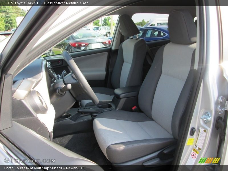 Classic Silver Metallic / Ash 2015 Toyota RAV4 LE
