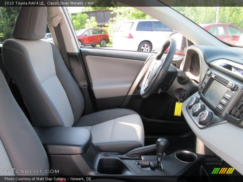 Classic Silver Metallic / Ash 2015 Toyota RAV4 LE