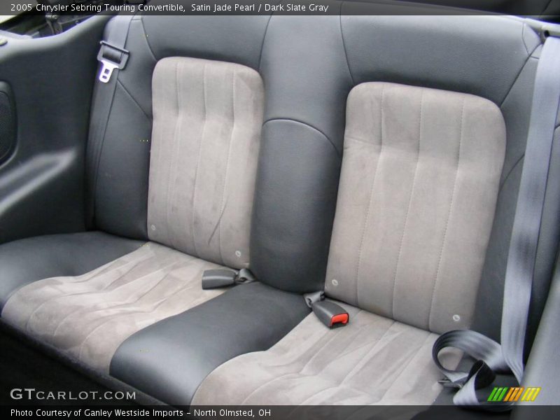 Satin Jade Pearl / Dark Slate Gray 2005 Chrysler Sebring Touring Convertible
