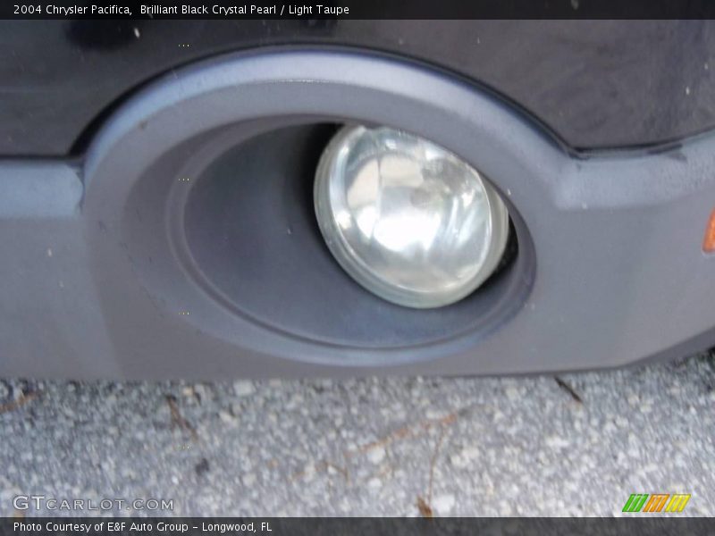 Brilliant Black Crystal Pearl / Light Taupe 2004 Chrysler Pacifica
