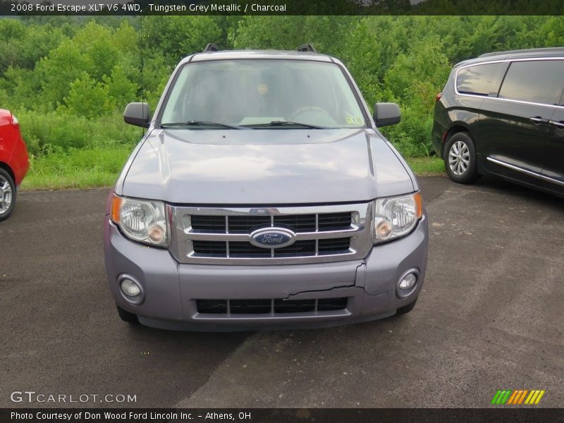 Tungsten Grey Metallic / Charcoal 2008 Ford Escape XLT V6 4WD
