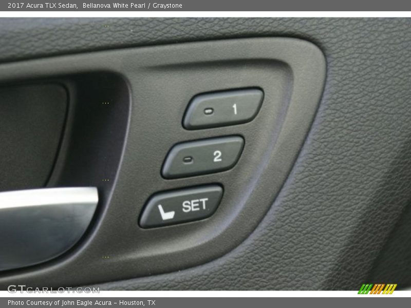 Bellanova White Pearl / Graystone 2017 Acura TLX Sedan