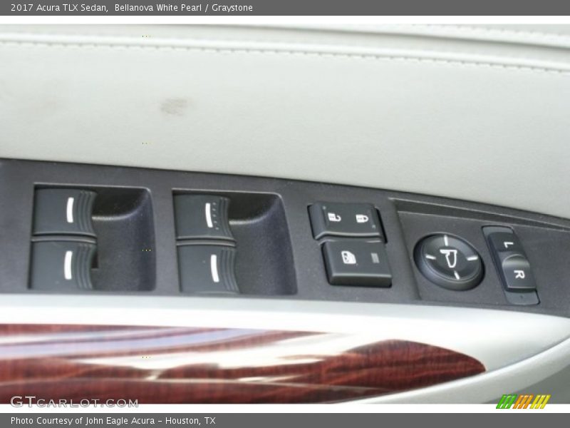 Bellanova White Pearl / Graystone 2017 Acura TLX Sedan