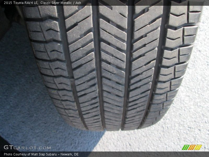 Classic Silver Metallic / Ash 2015 Toyota RAV4 LE
