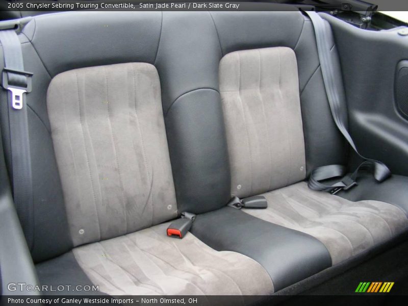 Satin Jade Pearl / Dark Slate Gray 2005 Chrysler Sebring Touring Convertible