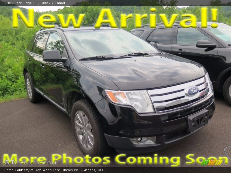 Black / Camel 2007 Ford Edge SEL