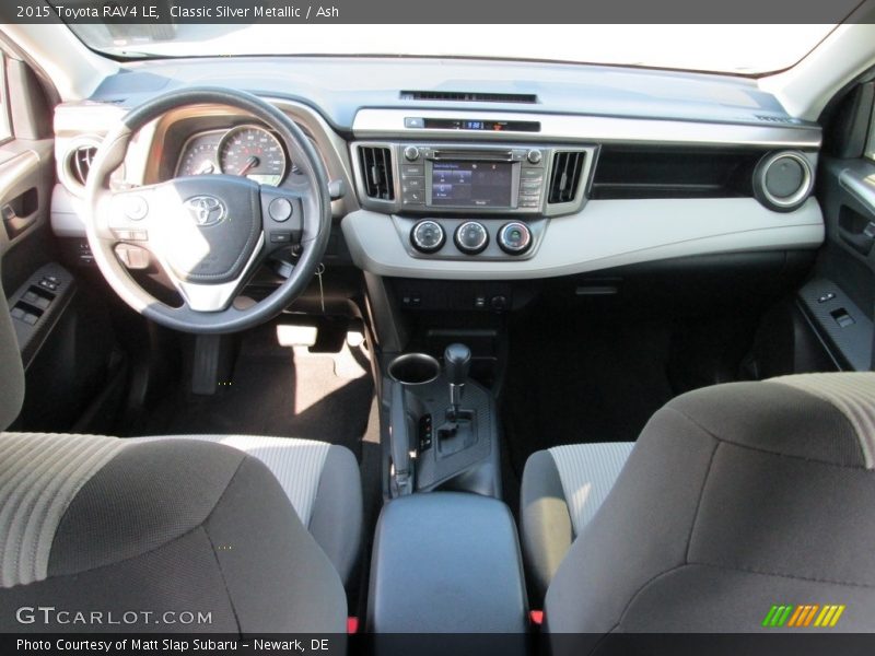 Classic Silver Metallic / Ash 2015 Toyota RAV4 LE