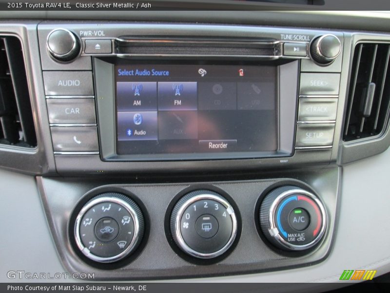 Classic Silver Metallic / Ash 2015 Toyota RAV4 LE