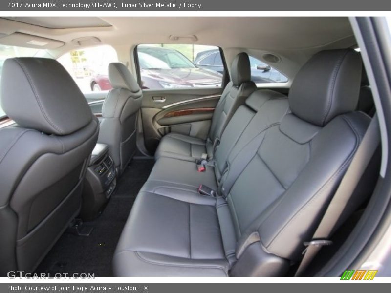 Lunar Silver Metallic / Ebony 2017 Acura MDX Technology SH-AWD