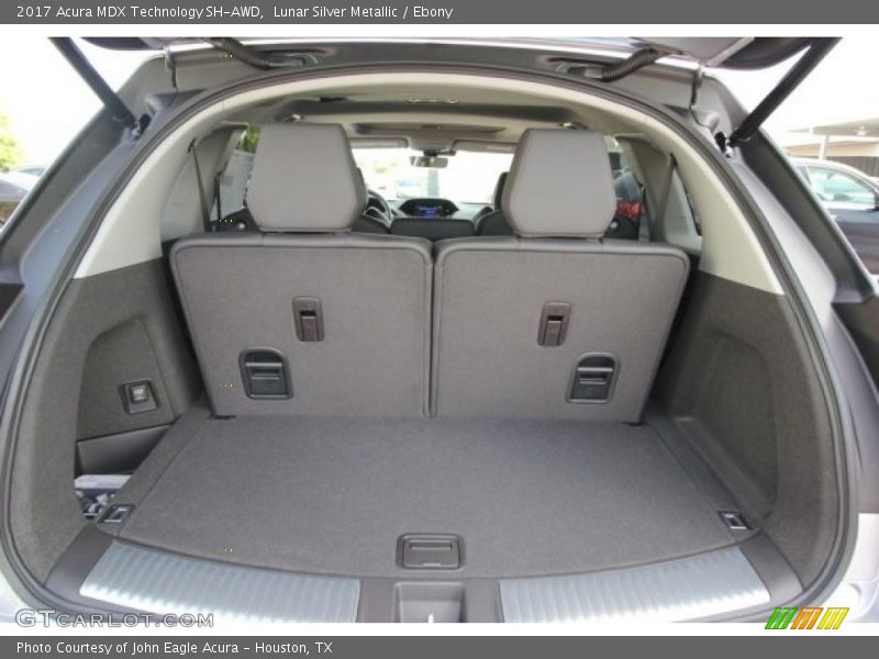 Lunar Silver Metallic / Ebony 2017 Acura MDX Technology SH-AWD