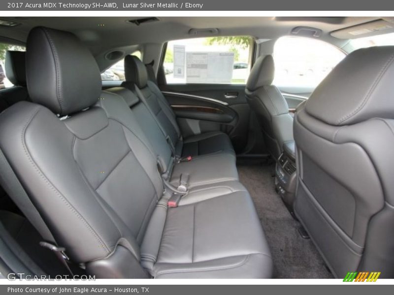 Lunar Silver Metallic / Ebony 2017 Acura MDX Technology SH-AWD