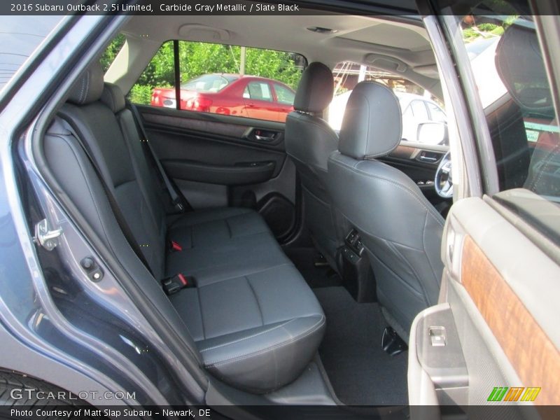 Carbide Gray Metallic / Slate Black 2016 Subaru Outback 2.5i Limited