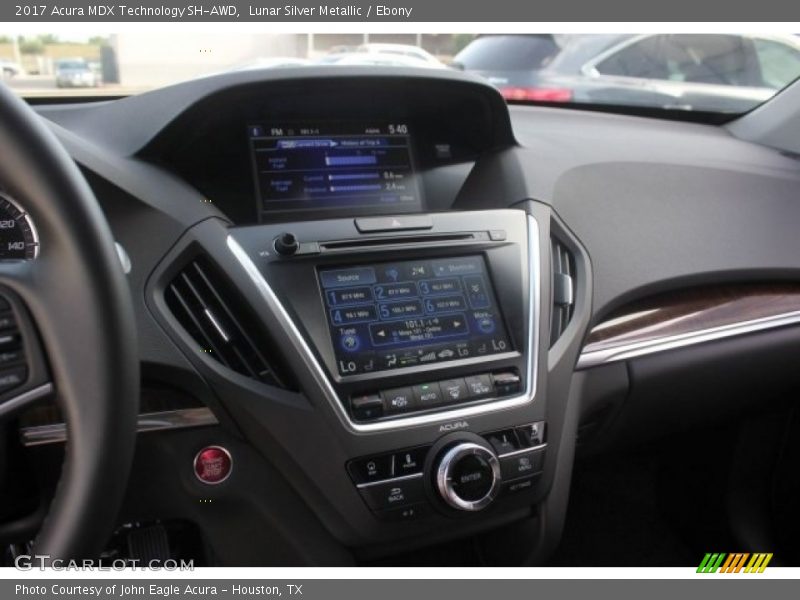 Lunar Silver Metallic / Ebony 2017 Acura MDX Technology SH-AWD