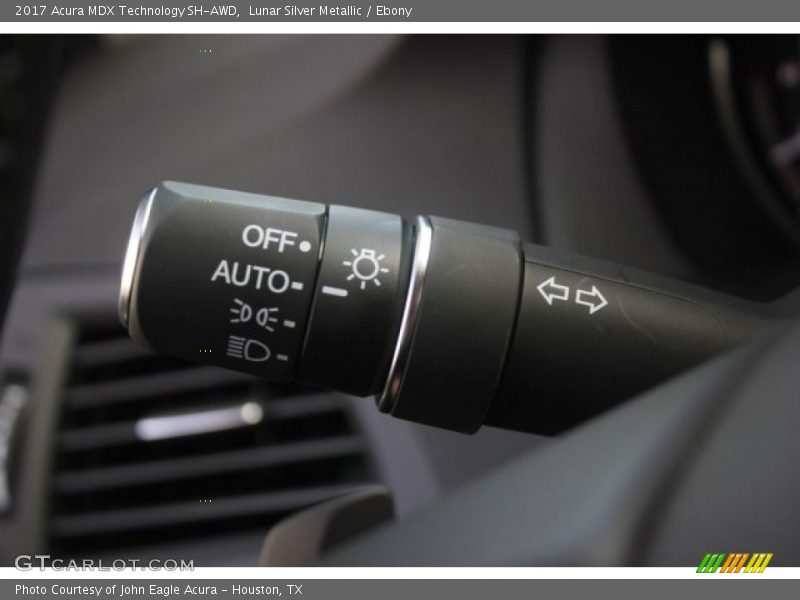 Lunar Silver Metallic / Ebony 2017 Acura MDX Technology SH-AWD