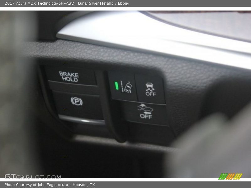 Lunar Silver Metallic / Ebony 2017 Acura MDX Technology SH-AWD
