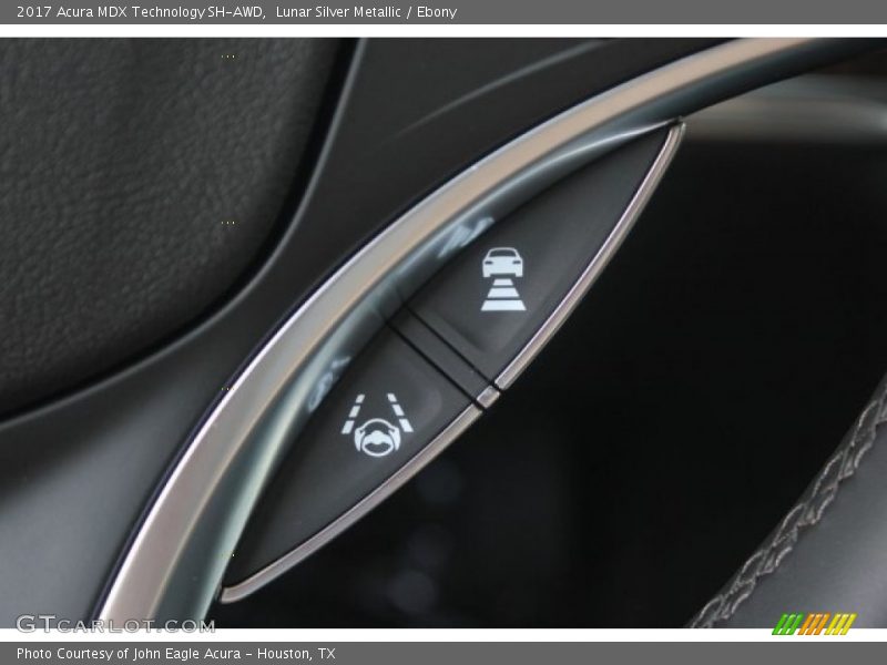 Lunar Silver Metallic / Ebony 2017 Acura MDX Technology SH-AWD
