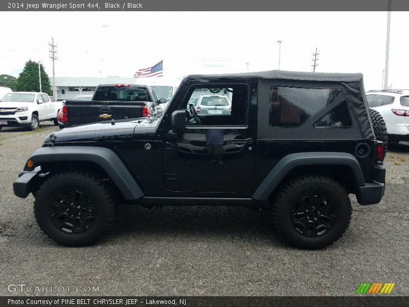 Black / Black 2014 Jeep Wrangler Sport 4x4