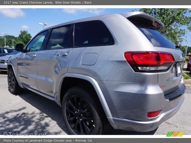 Billet Silver Metallic / Black 2017 Jeep Grand Cherokee Laredo