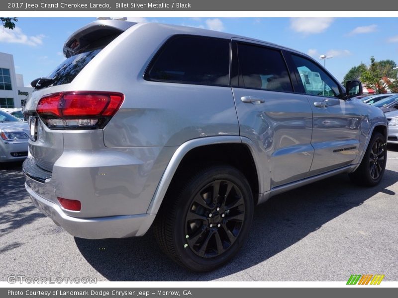 Billet Silver Metallic / Black 2017 Jeep Grand Cherokee Laredo