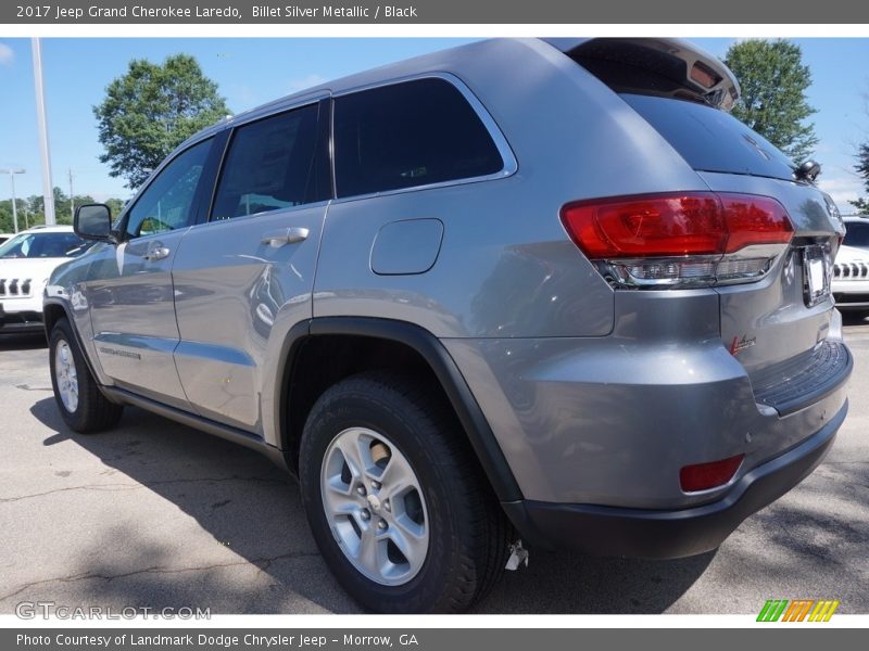 Billet Silver Metallic / Black 2017 Jeep Grand Cherokee Laredo
