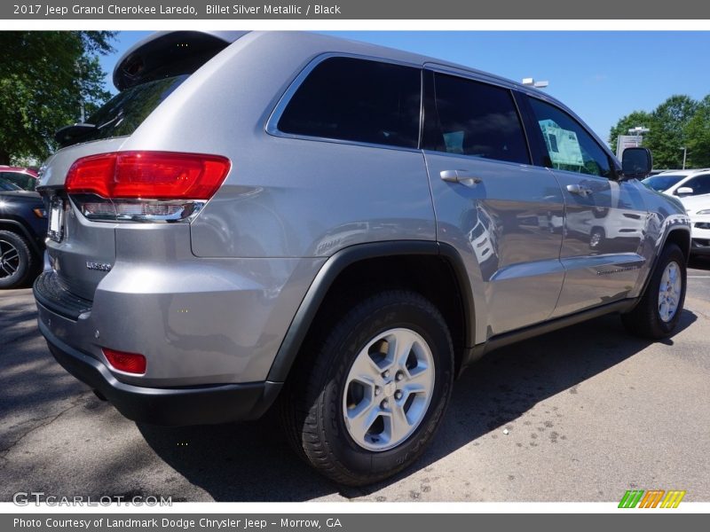 Billet Silver Metallic / Black 2017 Jeep Grand Cherokee Laredo