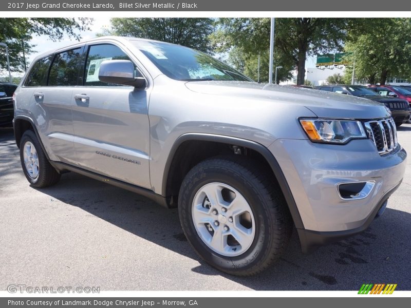 Billet Silver Metallic / Black 2017 Jeep Grand Cherokee Laredo