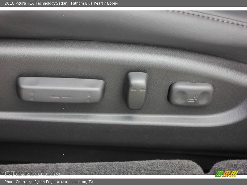 Fathom Blue Pearl / Ebony 2018 Acura TLX Technology Sedan