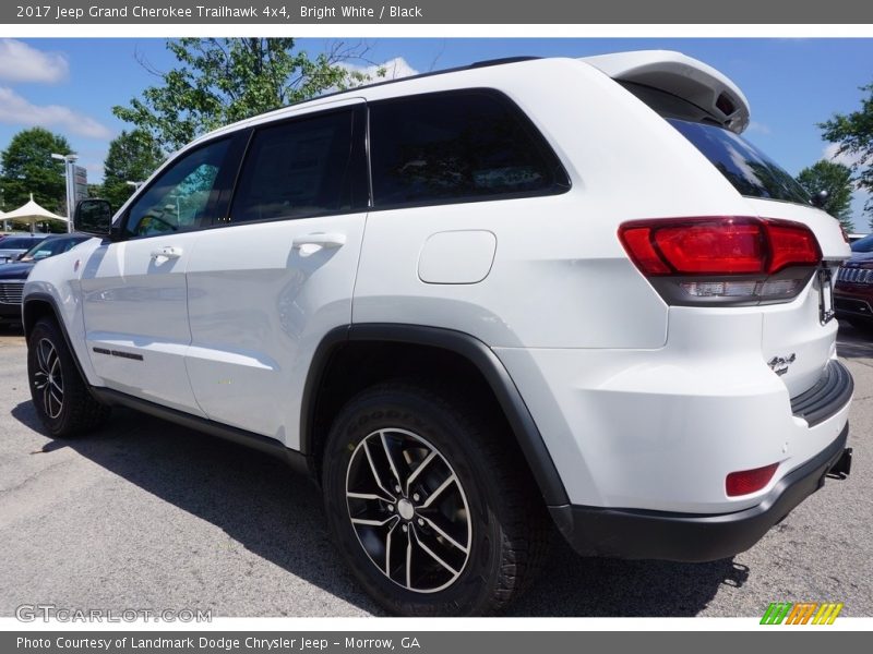 Bright White / Black 2017 Jeep Grand Cherokee Trailhawk 4x4