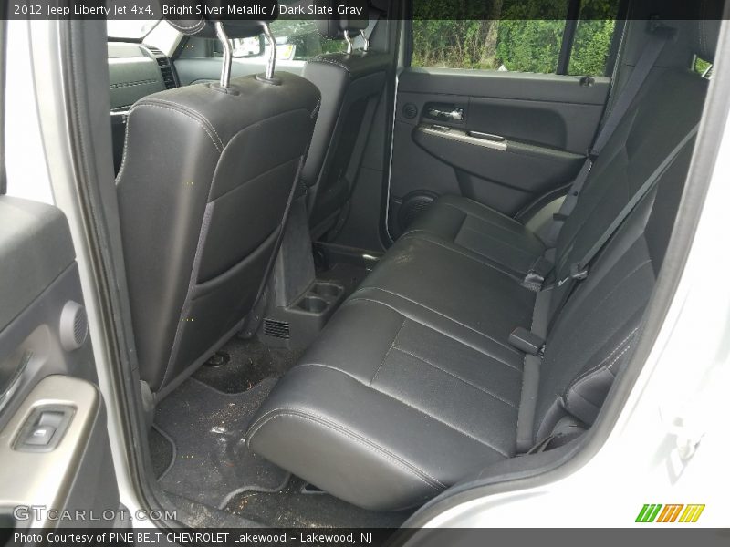 Bright Silver Metallic / Dark Slate Gray 2012 Jeep Liberty Jet 4x4