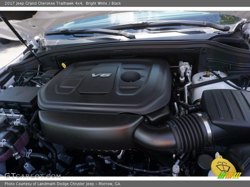 Bright White / Black 2017 Jeep Grand Cherokee Trailhawk 4x4