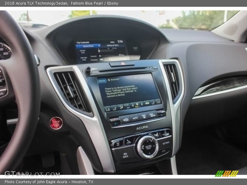 Fathom Blue Pearl / Ebony 2018 Acura TLX Technology Sedan