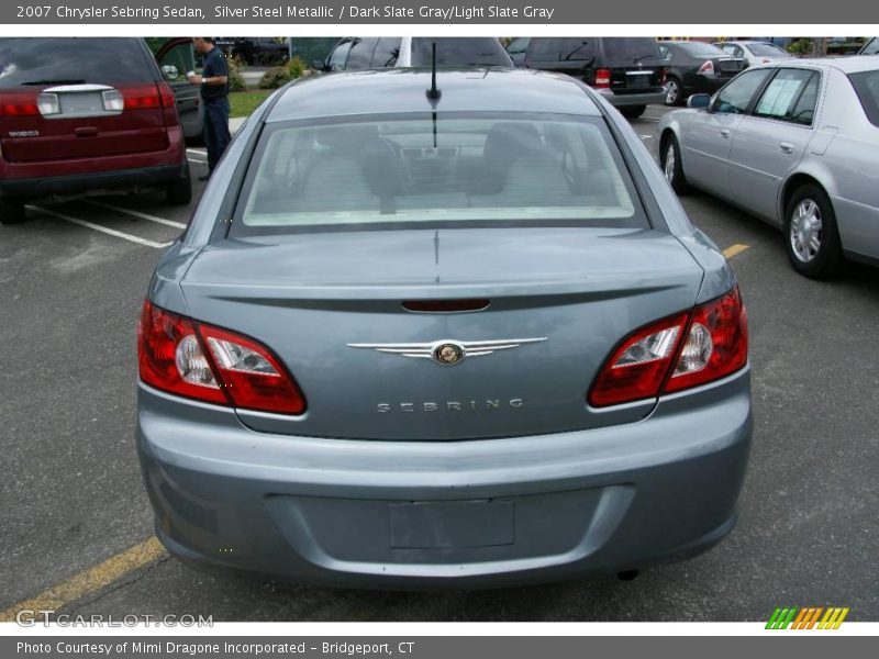 Silver Steel Metallic / Dark Slate Gray/Light Slate Gray 2007 Chrysler Sebring Sedan