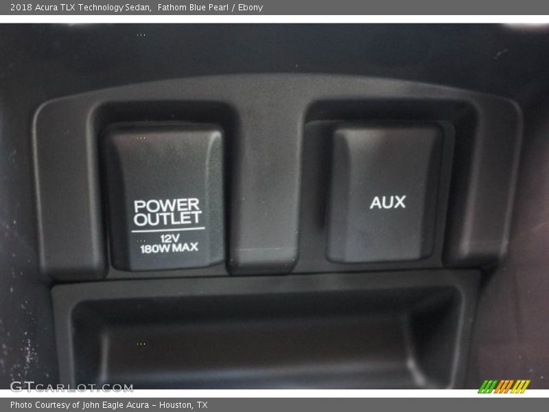 Fathom Blue Pearl / Ebony 2018 Acura TLX Technology Sedan