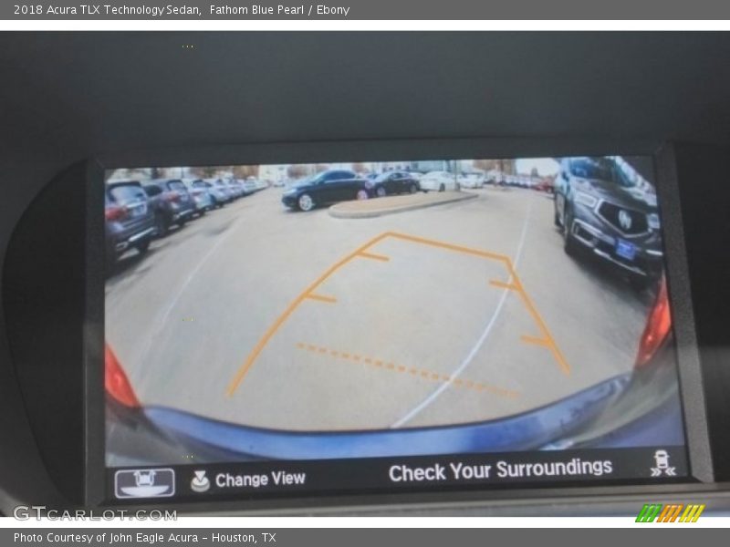 Fathom Blue Pearl / Ebony 2018 Acura TLX Technology Sedan