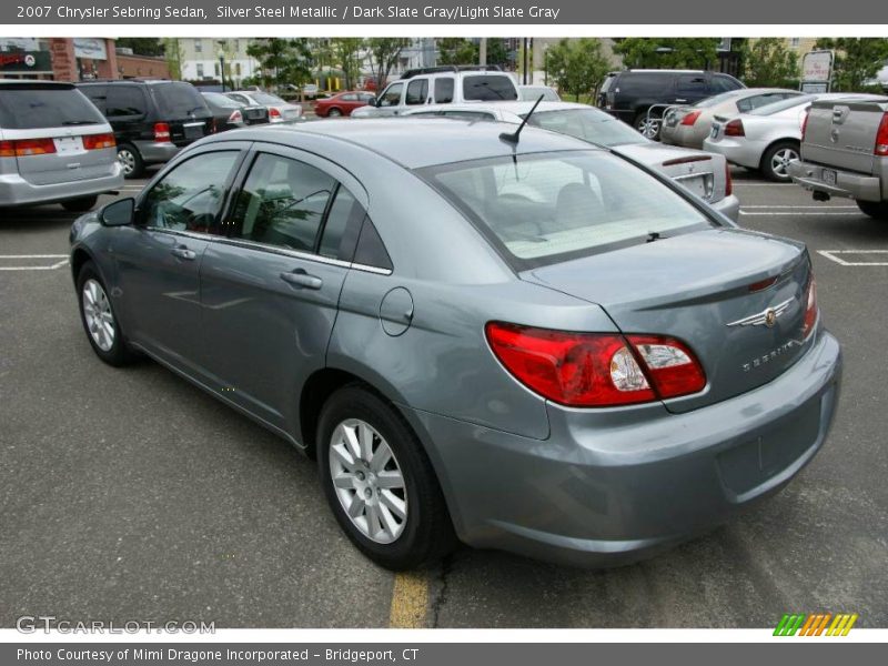 Silver Steel Metallic / Dark Slate Gray/Light Slate Gray 2007 Chrysler Sebring Sedan
