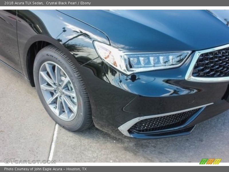 Crystal Black Pearl / Ebony 2018 Acura TLX Sedan