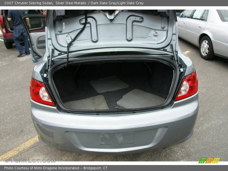 Silver Steel Metallic / Dark Slate Gray/Light Slate Gray 2007 Chrysler Sebring Sedan