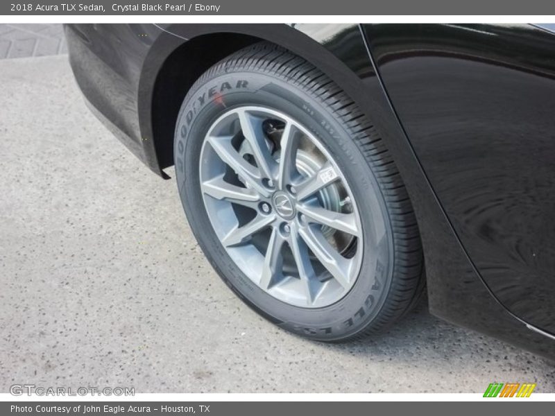 Crystal Black Pearl / Ebony 2018 Acura TLX Sedan