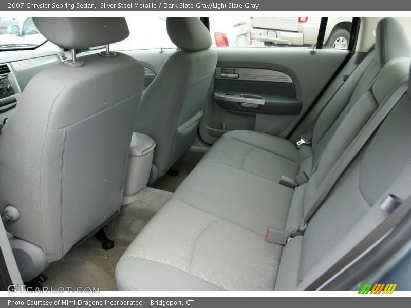 Silver Steel Metallic / Dark Slate Gray/Light Slate Gray 2007 Chrysler Sebring Sedan