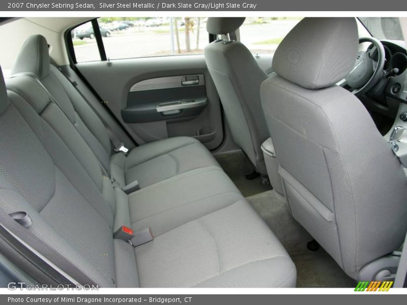 Silver Steel Metallic / Dark Slate Gray/Light Slate Gray 2007 Chrysler Sebring Sedan