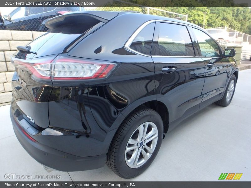 Shadow Black / Ebony 2017 Ford Edge SEL AWD