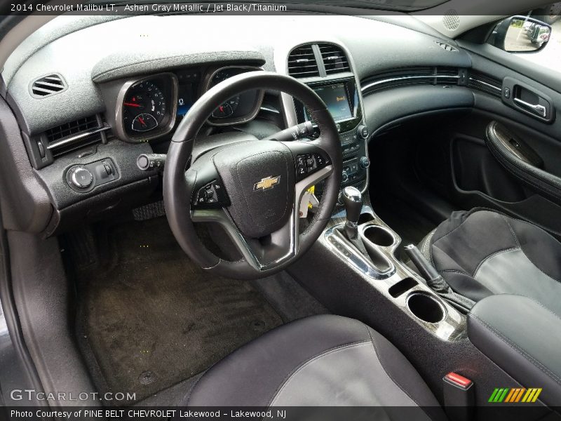 Ashen Gray Metallic / Jet Black/Titanium 2014 Chevrolet Malibu LT